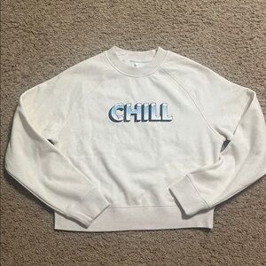 Fabletics Oatmeal Heather Sweatshirt